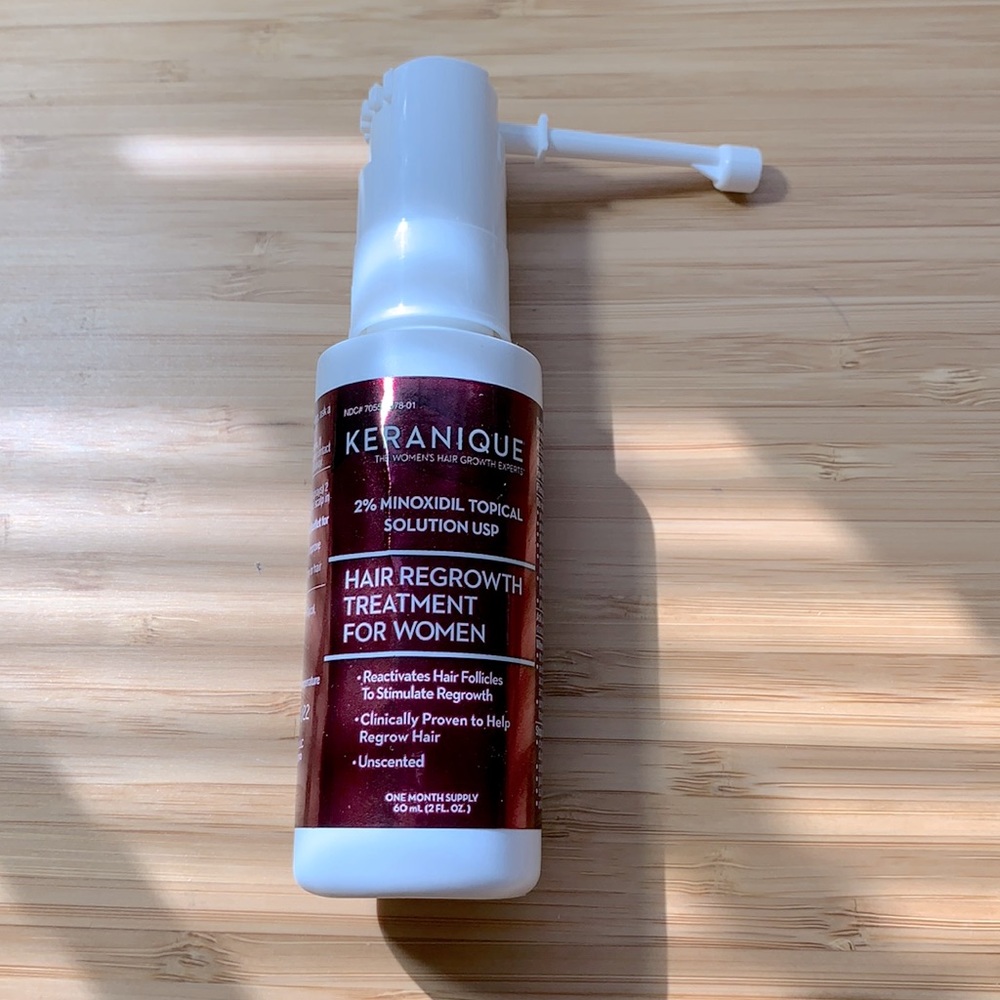 Keranique 2%minoxidil topical hair growth solution
